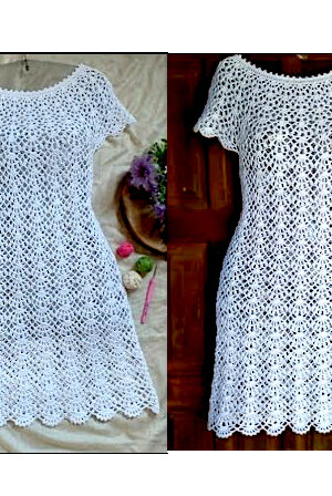 Vestido Crochê Camilly