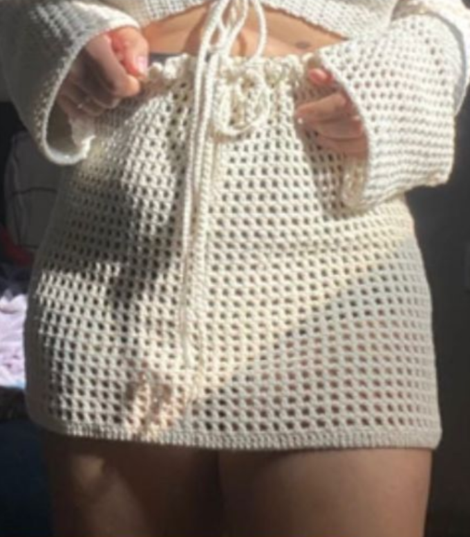 Saia de Crochê Mirella
