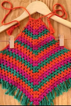 Cropped Crochê Gleice