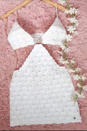Vestido de Crochê Milly
